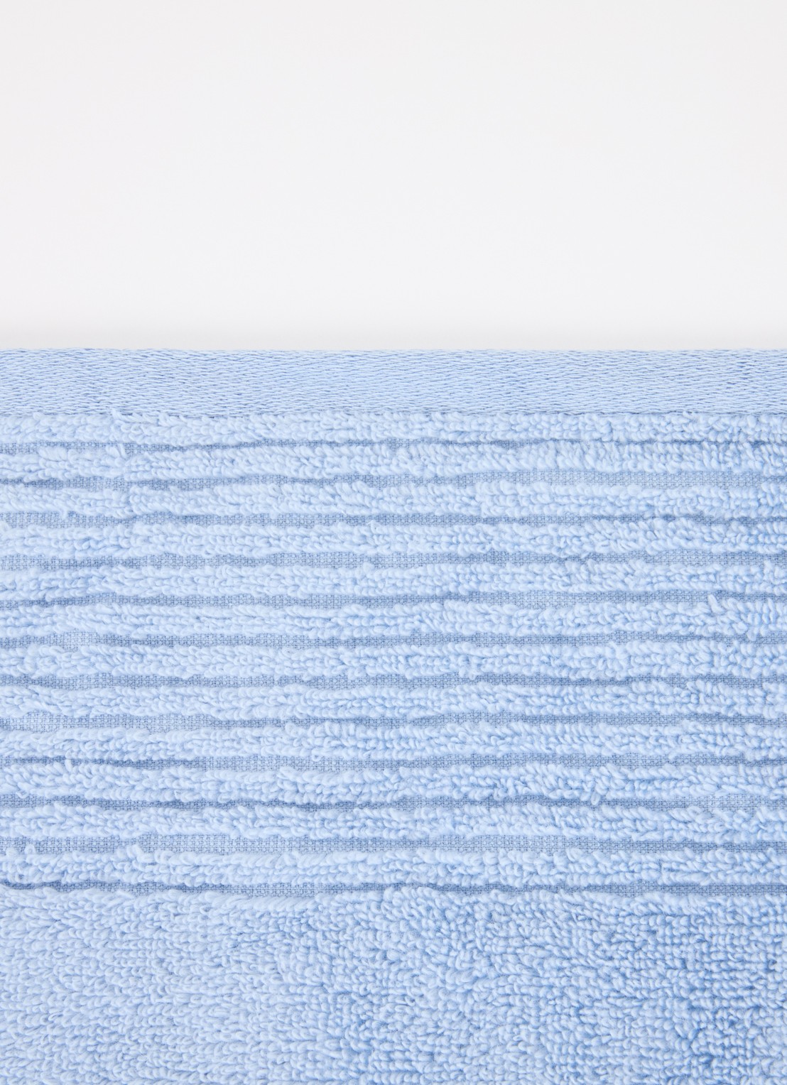 Olivier Desforges Alizee badlaken - 450 gr/m² - 100 x 150 cm - detail 3 lichtblauw