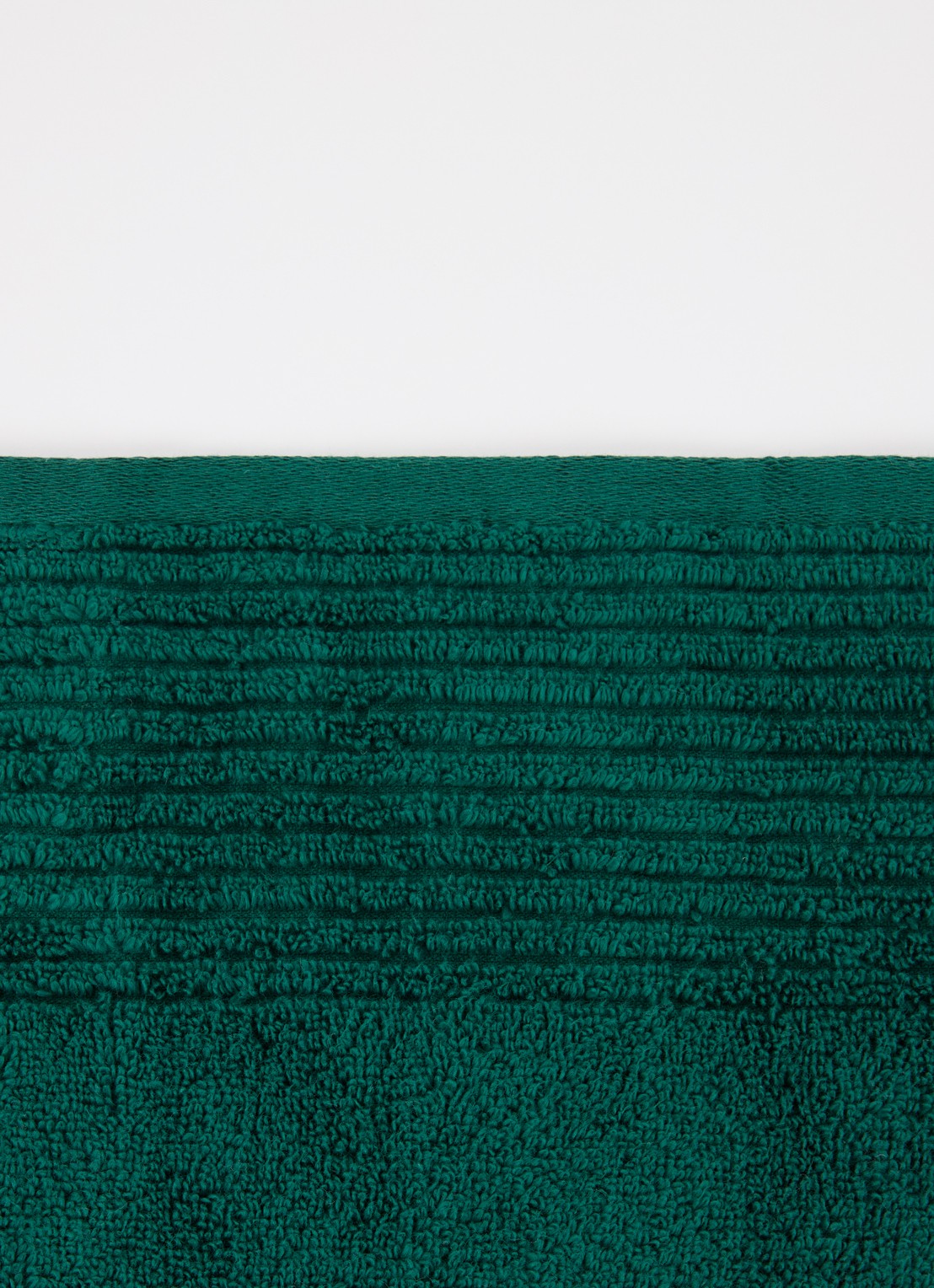 Olivier Desforges Alizee badlaken - 450 gr/m² - 100 x 150 cm - detail 2 zeegroen