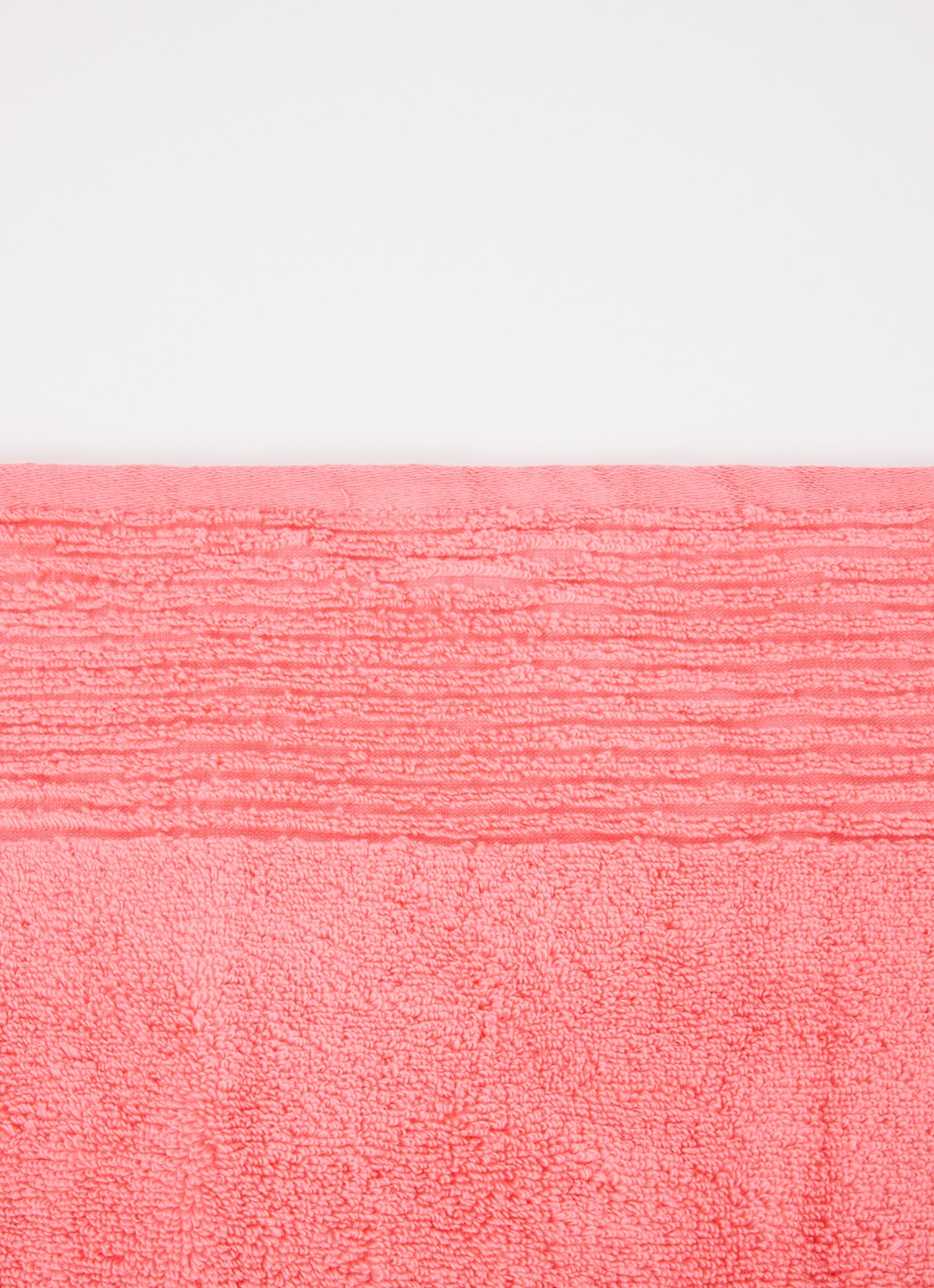 Olivier Desforges Alizee badlaken - 450 gr/m² - 100 x 150 cm - detail 3 koraalroze