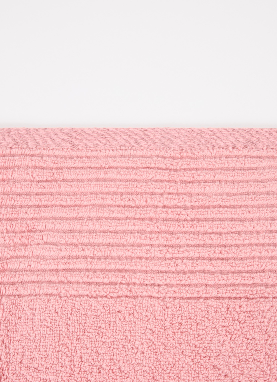 Olivier Desforges Alizee badlaken - 450 gr/m² - 100 x 150 cm - detail 2 zalmroze