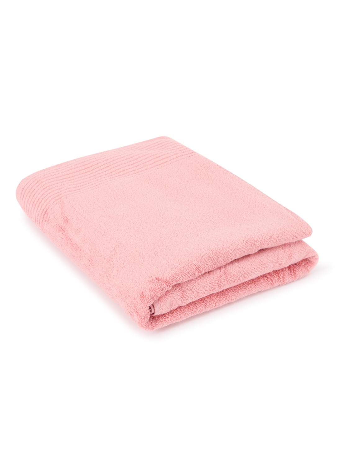 Olivier Desforges Alizee badlaken - 450 gr/m² - 100 x 150 cm - voorkant zalmroze
