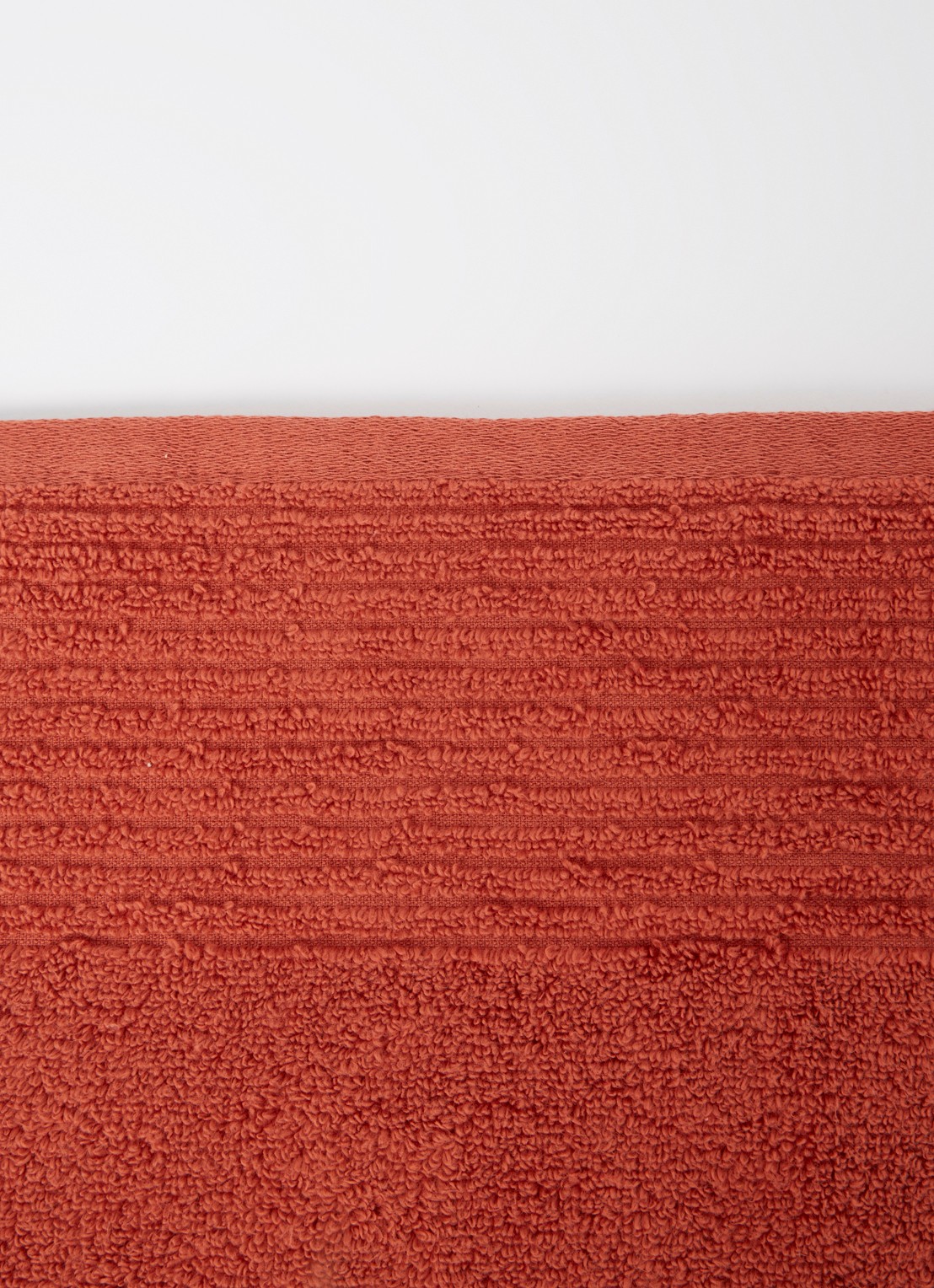 Olivier Desforges Alizee badlaken - 450 gr/m² - 100 x 150 cm - detail 3 kastanjebruin