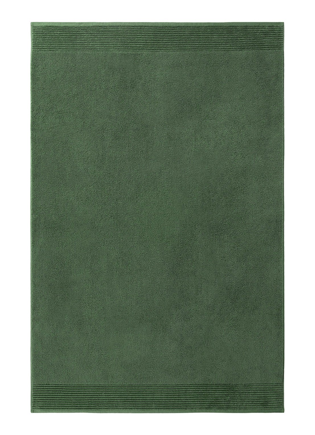 Olivier Desforges Alizee badlaken - 450 gr/m² - 100 x 150 cm - voorkant olijfgroen