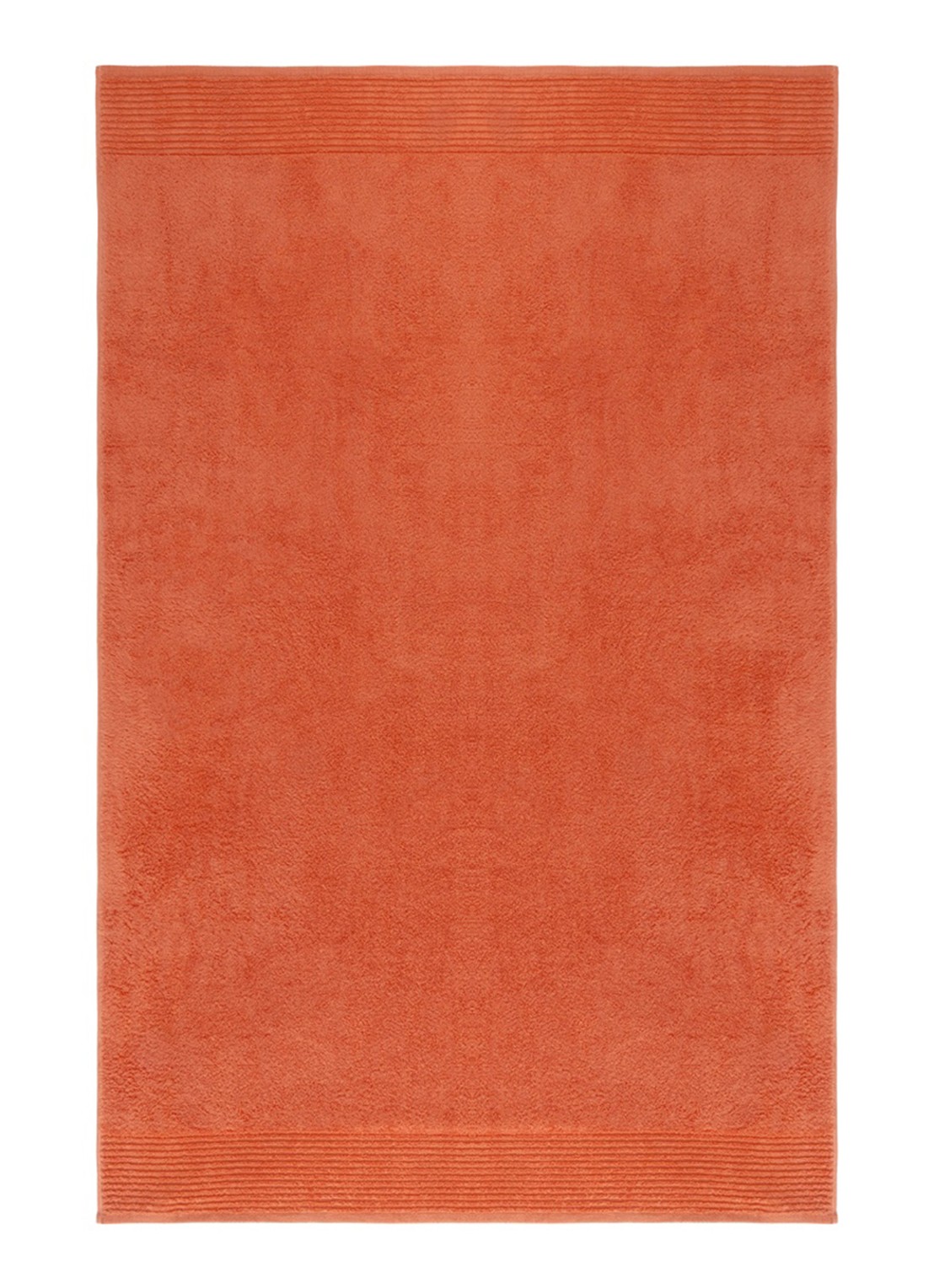Olivier Desforges Alizee badlaken - 450 gr/m² - 100 x 150 cm - voorkant oranje