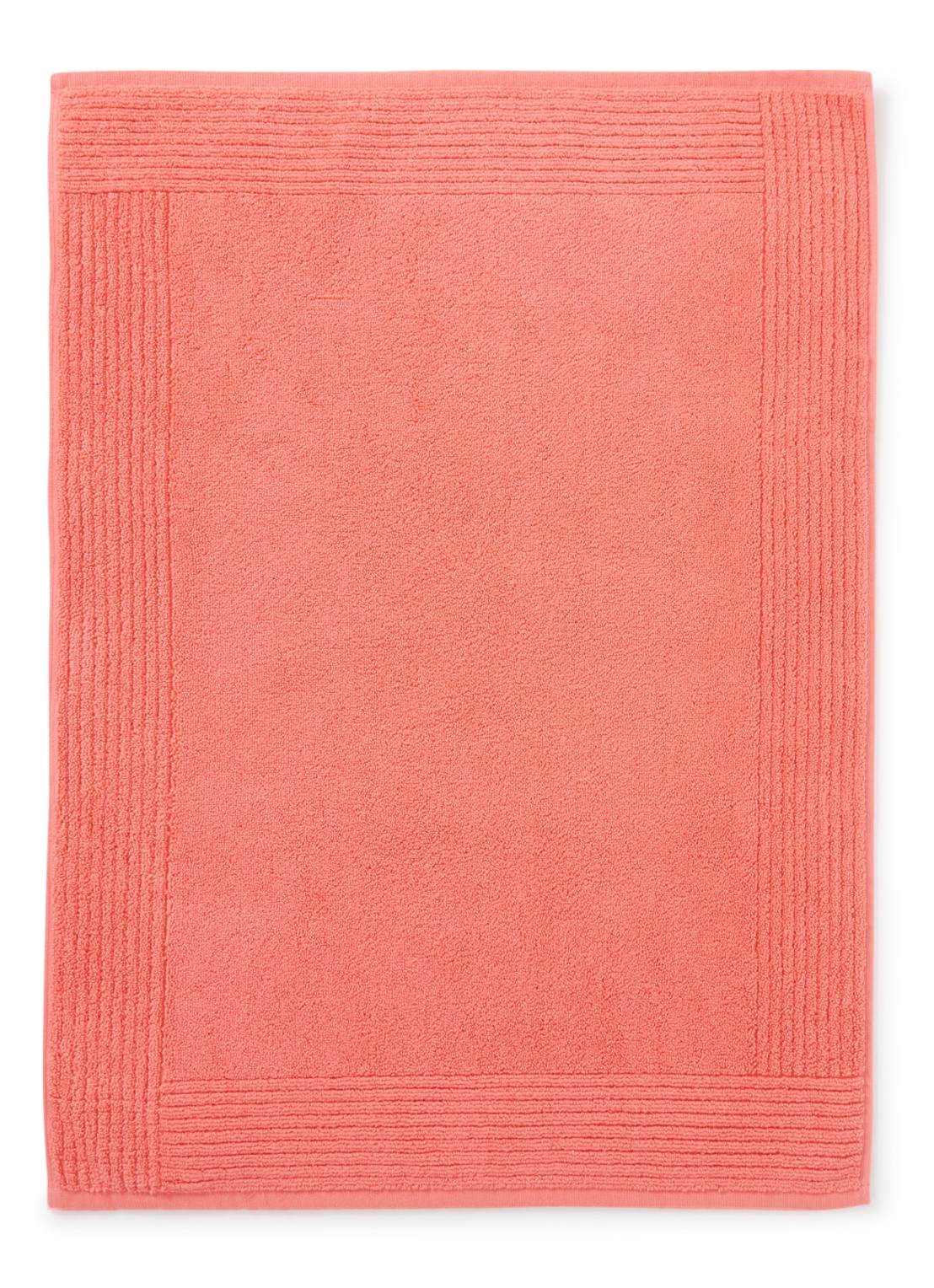 Olivier Desforges Alizee badmat 50 x 70 cm - voorkant koraalroze