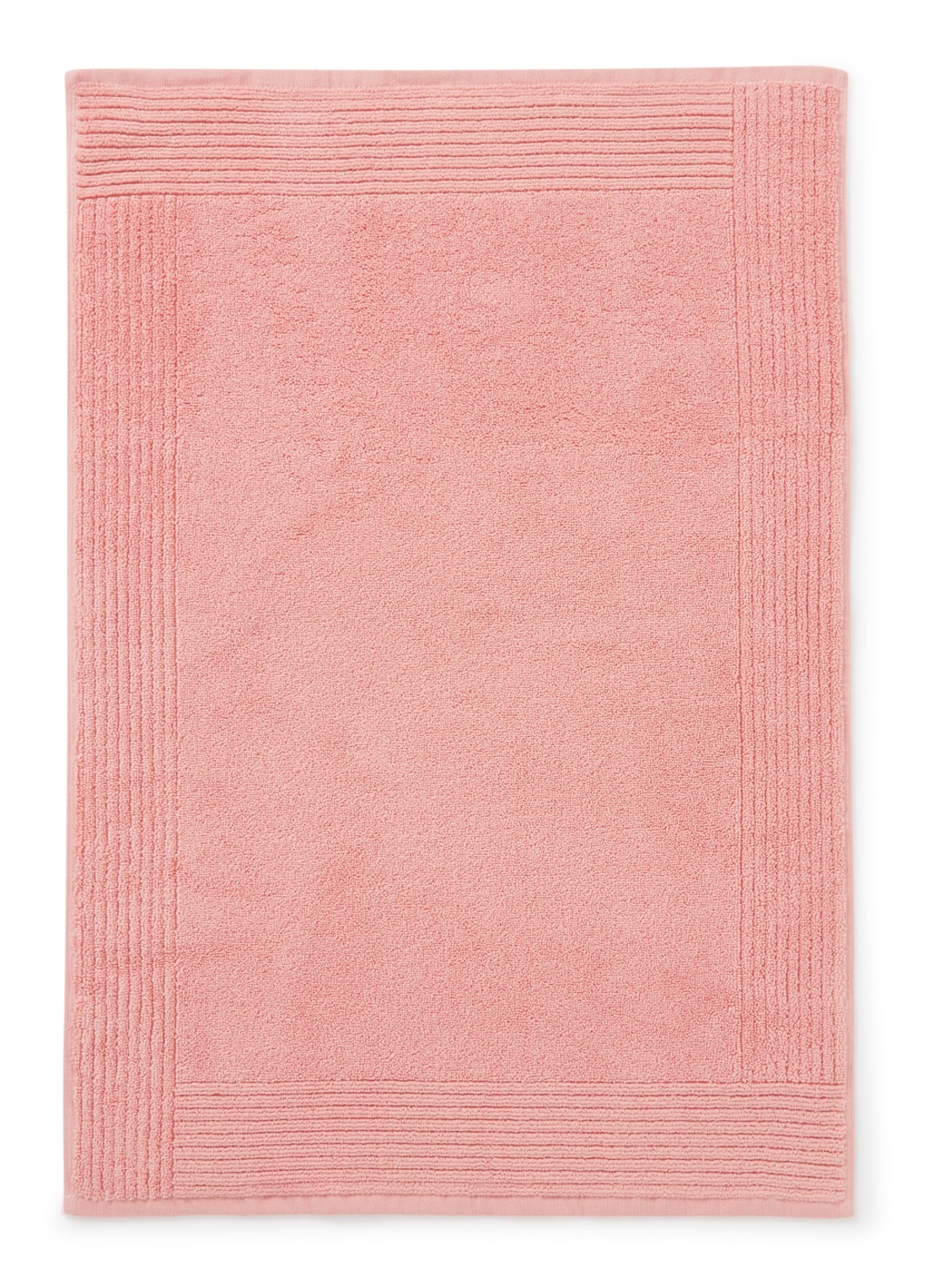 Olivier Desforges Alizee badmat 50 x 70 cm - voorkant zalmroze