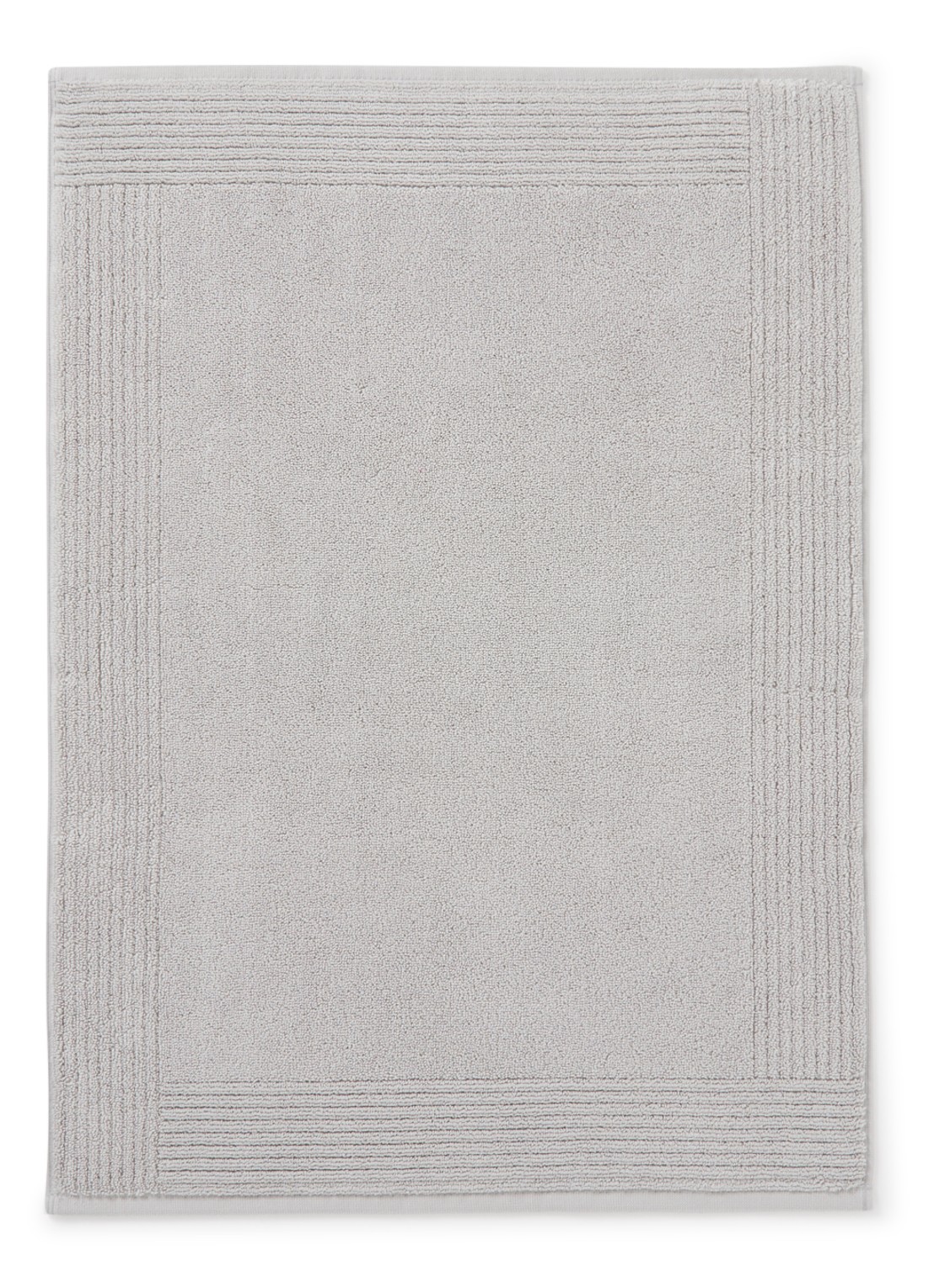 Olivier Desforges Alizee badmat 50 x 70 cm - voorkant lichtgrijs