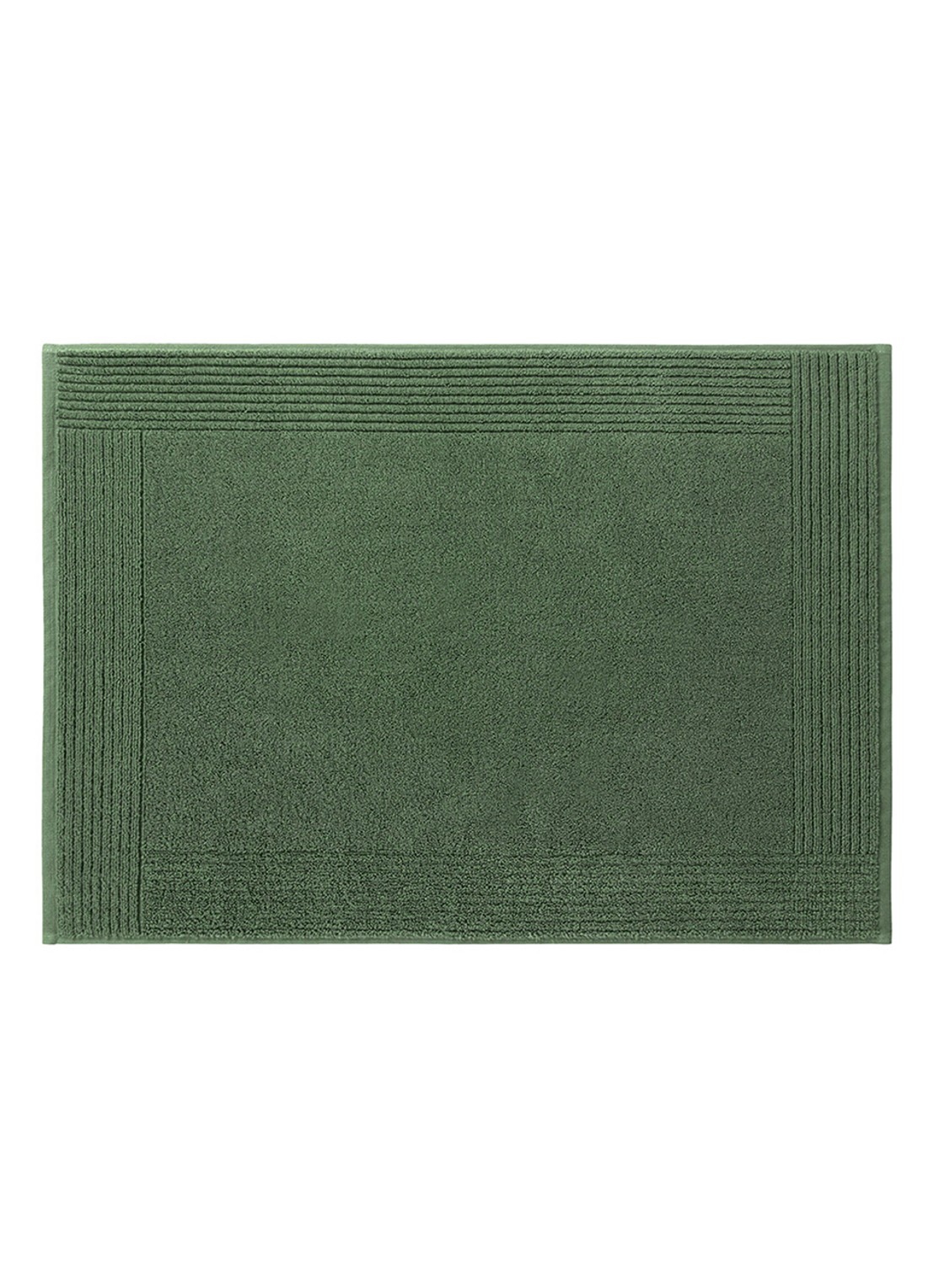 Olivier Desforges Alizee badmat 50 x 70 cm - voorkant olijfgroen