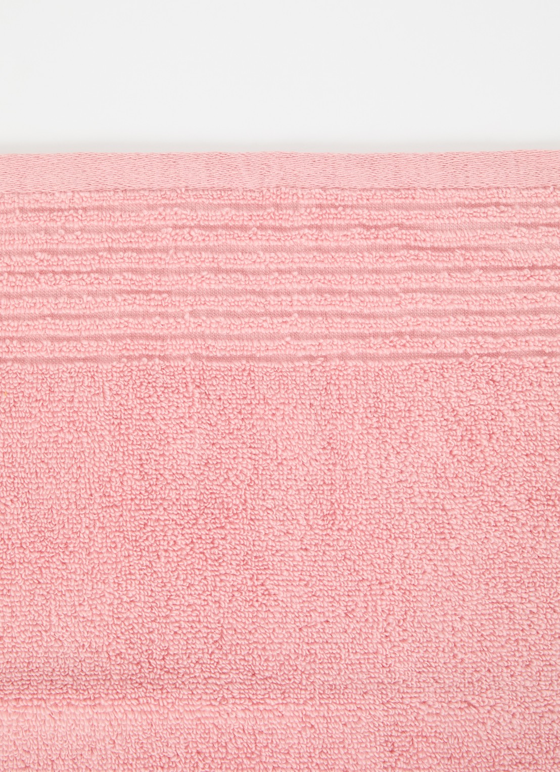 Olivier Desforges Alizee gastendoek - 450 gr/m² - 40 x 60 cm - detail zalmroze