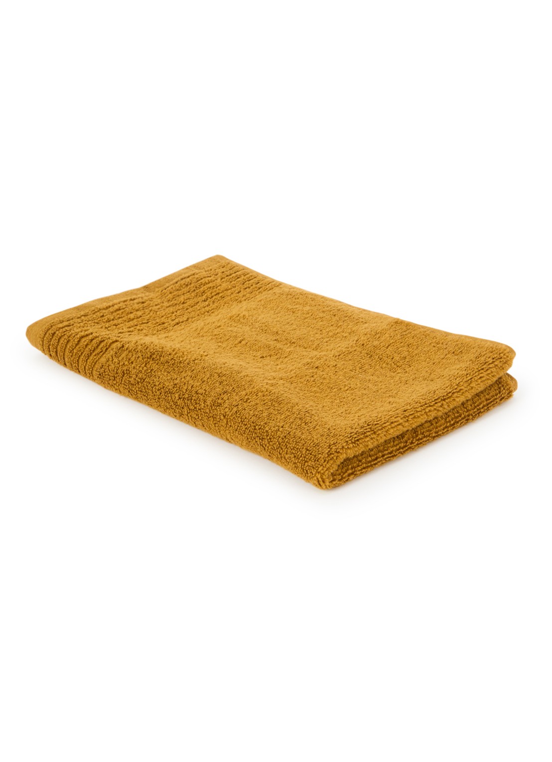Olivier Desforges Alizee gastendoek - 450 gr/m² - 40 x 60 cm - voorkant 2 mosterd