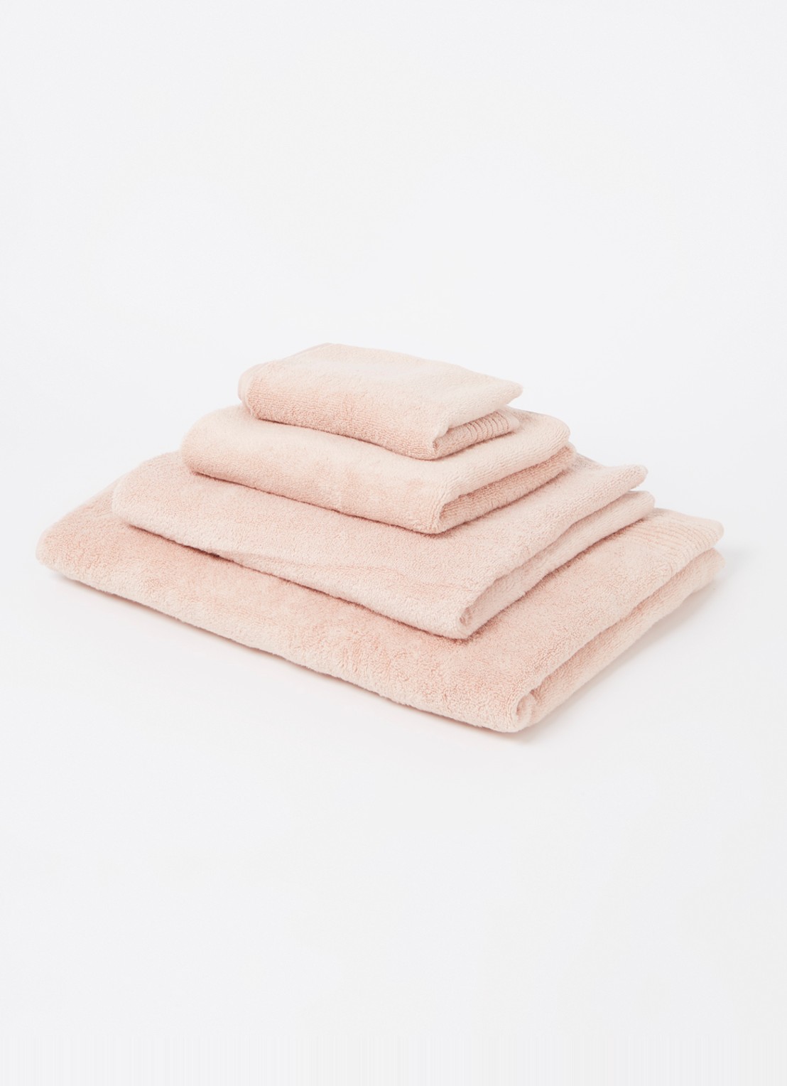 Olivier Desforges Alizee gastendoek - 450 gr/m² - 40 x 60 cm - voorkant 2 roze
