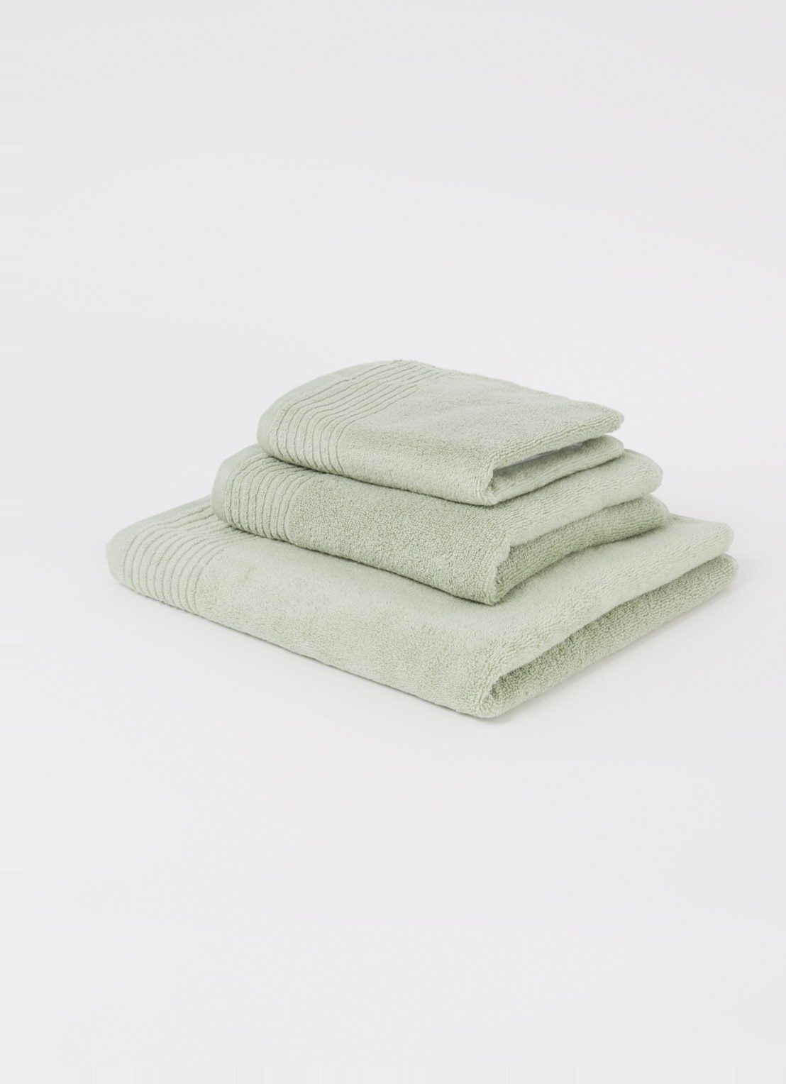 Olivier Desforges Alizee gastendoek - 450 gr/m² - 40 x 60 cm - voorkant 3 khaki
