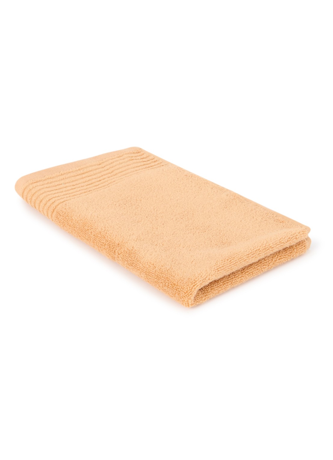 Olivier Desforges Alizee gastendoek - 450 gr/m² - 40 x 60 cm - voorkant 2 abrikoos