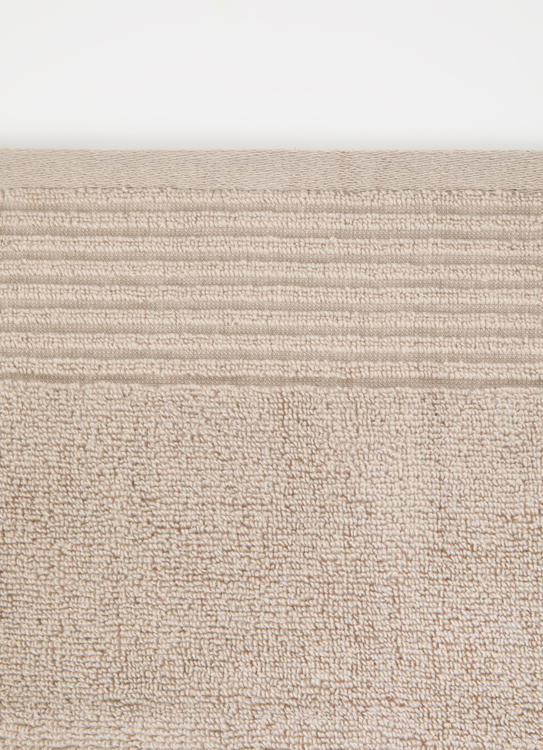 Olivier Desforges Alizee gastendoek - 450 gr/m² - 40 x 60 cm - detail 3 taupe