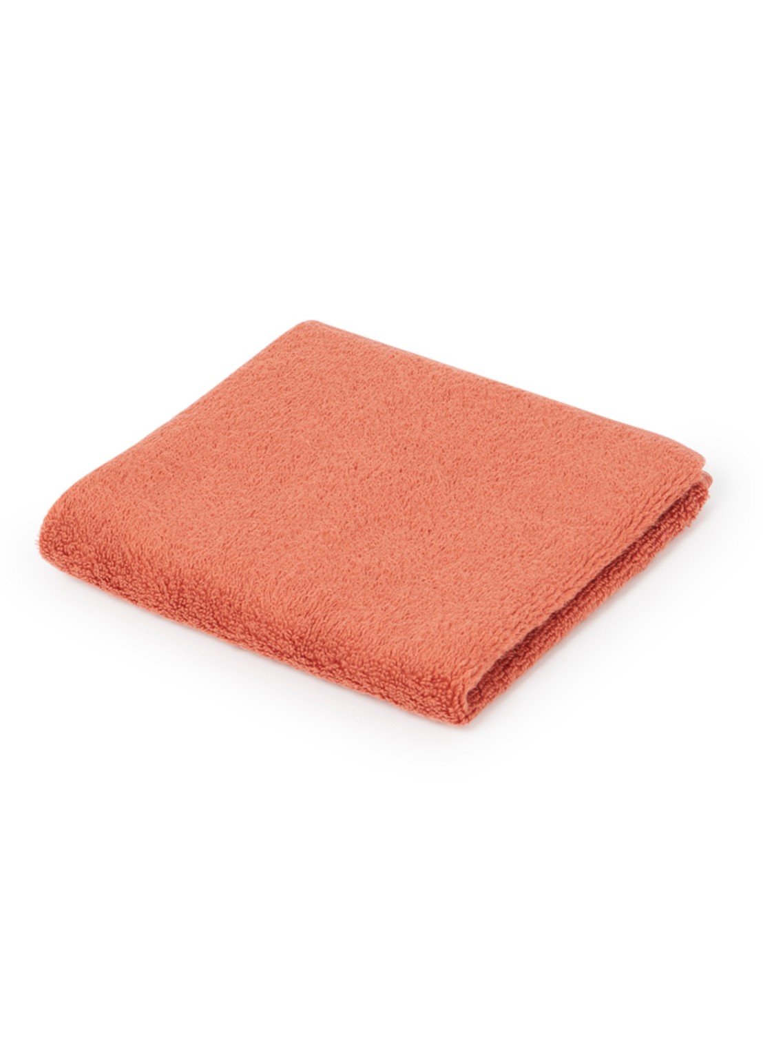 Olivier Desforges Alizee gastendoek - 450 gr/m² - 40 x 60 cm - voorkant 2 kastanjebruin