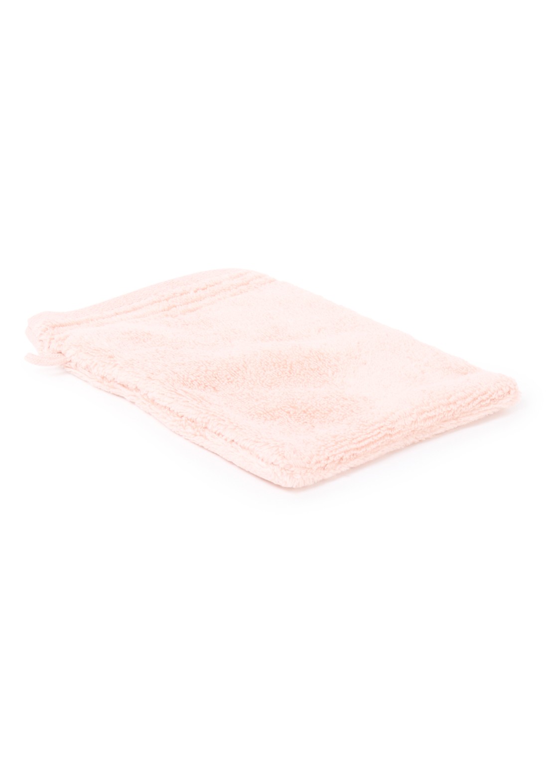 Olivier Desforges Alizee washand - 885 gr/m2 - 15 x 21 cm - voorkant oudroze