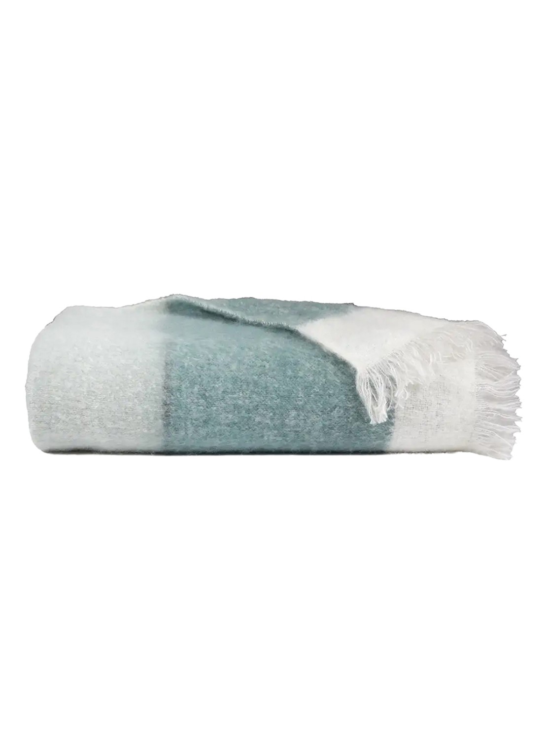 Olivier Desforges Baikal plaid 250 x 230 cm - achterkant 3 wit