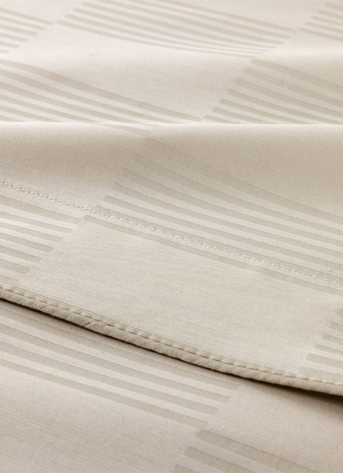 Olivier Desforges Damier laken - voorkant 4 creme