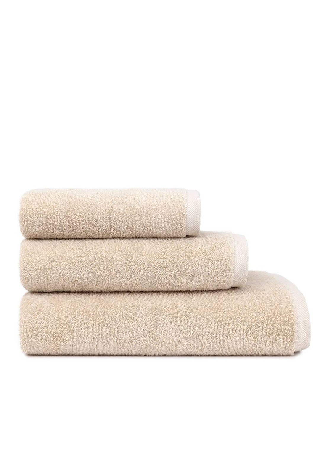 Olivier Desforges Ma Douce badhanddoek 600 gr/m2 - 40 x 60 cm - detail beige