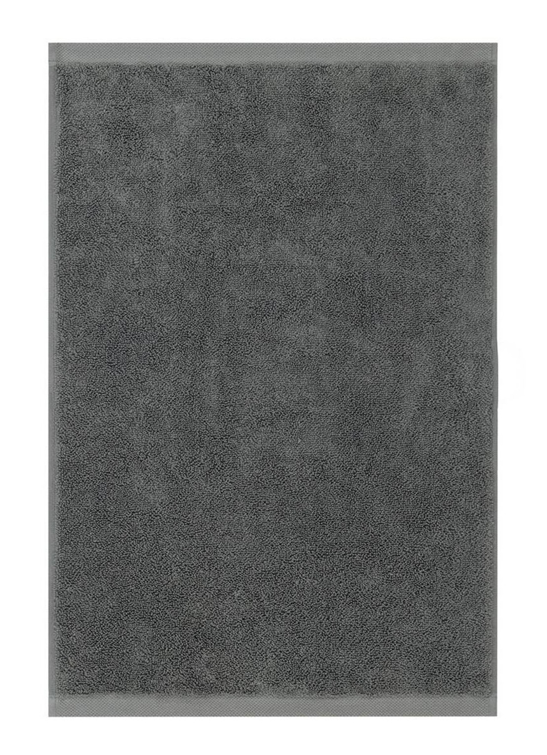 Olivier Desforges Ma Douce badhanddoek 600 gr/m2 - 40 x 60 cm - voorkant 4 donkergrijs
