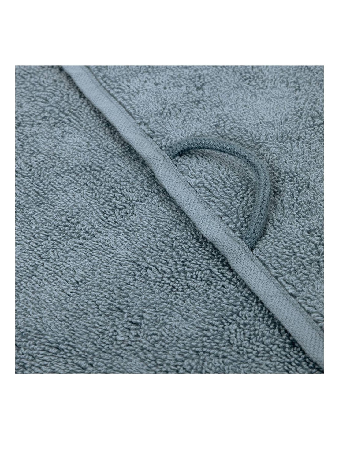 Olivier Desforges Ma Douce badlaken - 600 gr/m2 - 70 x 140 cm - voorkant 5 staalblauw