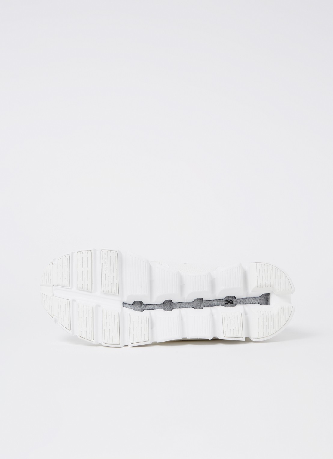 On Cloud 5 sneaker met mesh details - detail 4 wit