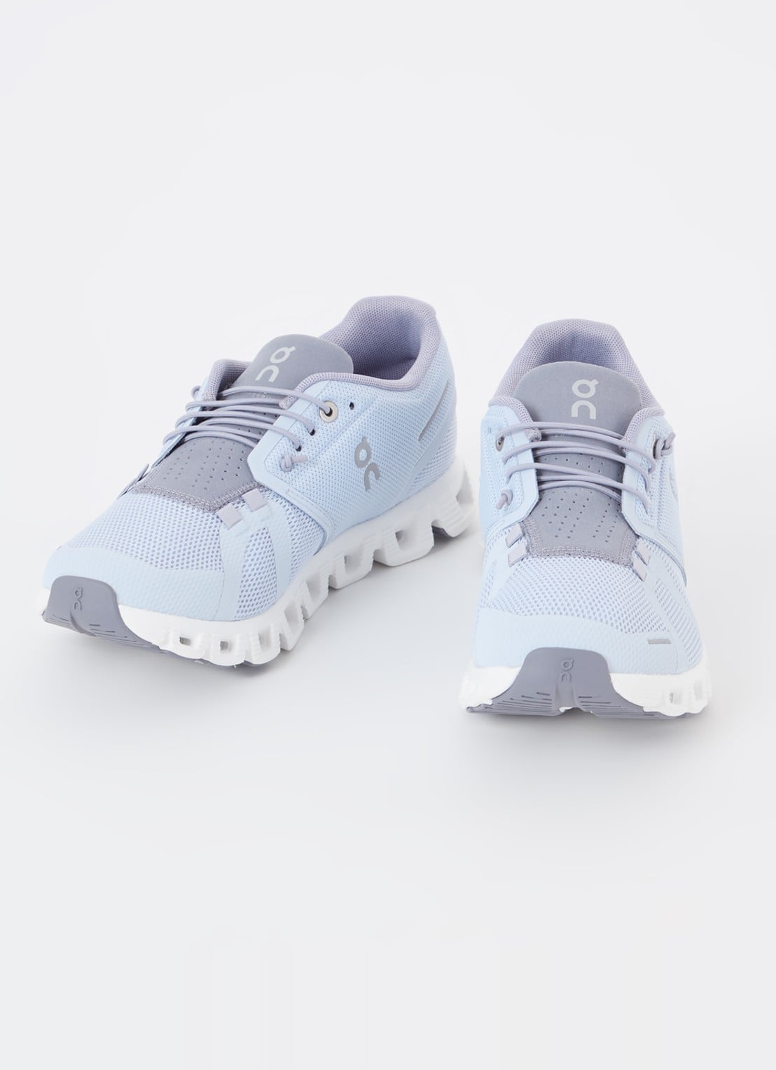 On Cloud 5 sneaker met mesh details - detail 2 lila