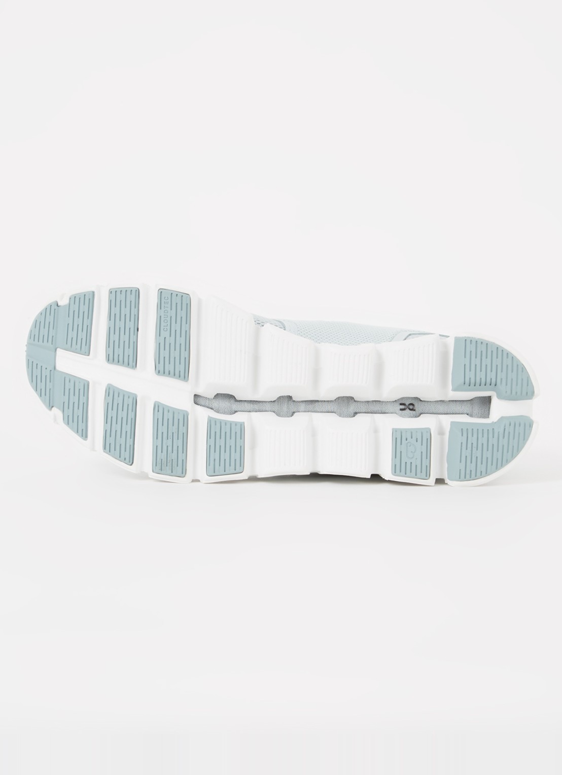 On Cloud 5 sneaker met mesh details - detail 4 grijs