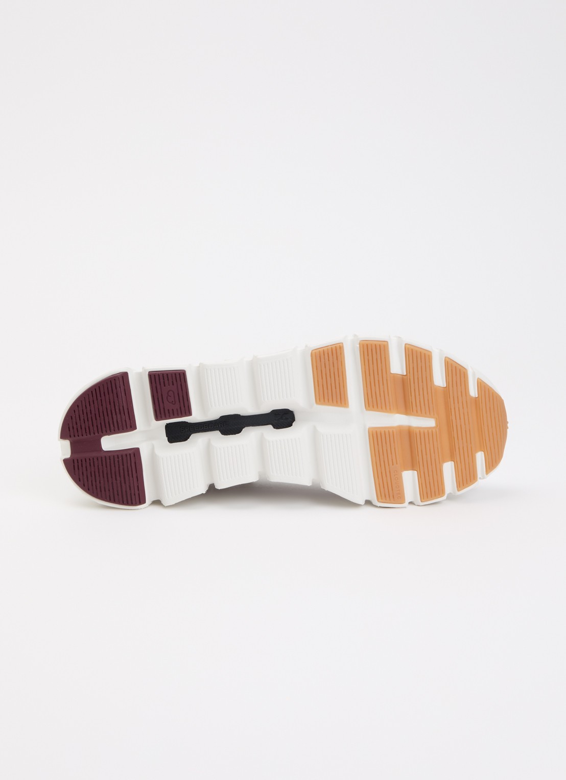 On Cloud 6 sneaker met gebreid bovenwerk - detail 3 ivoor