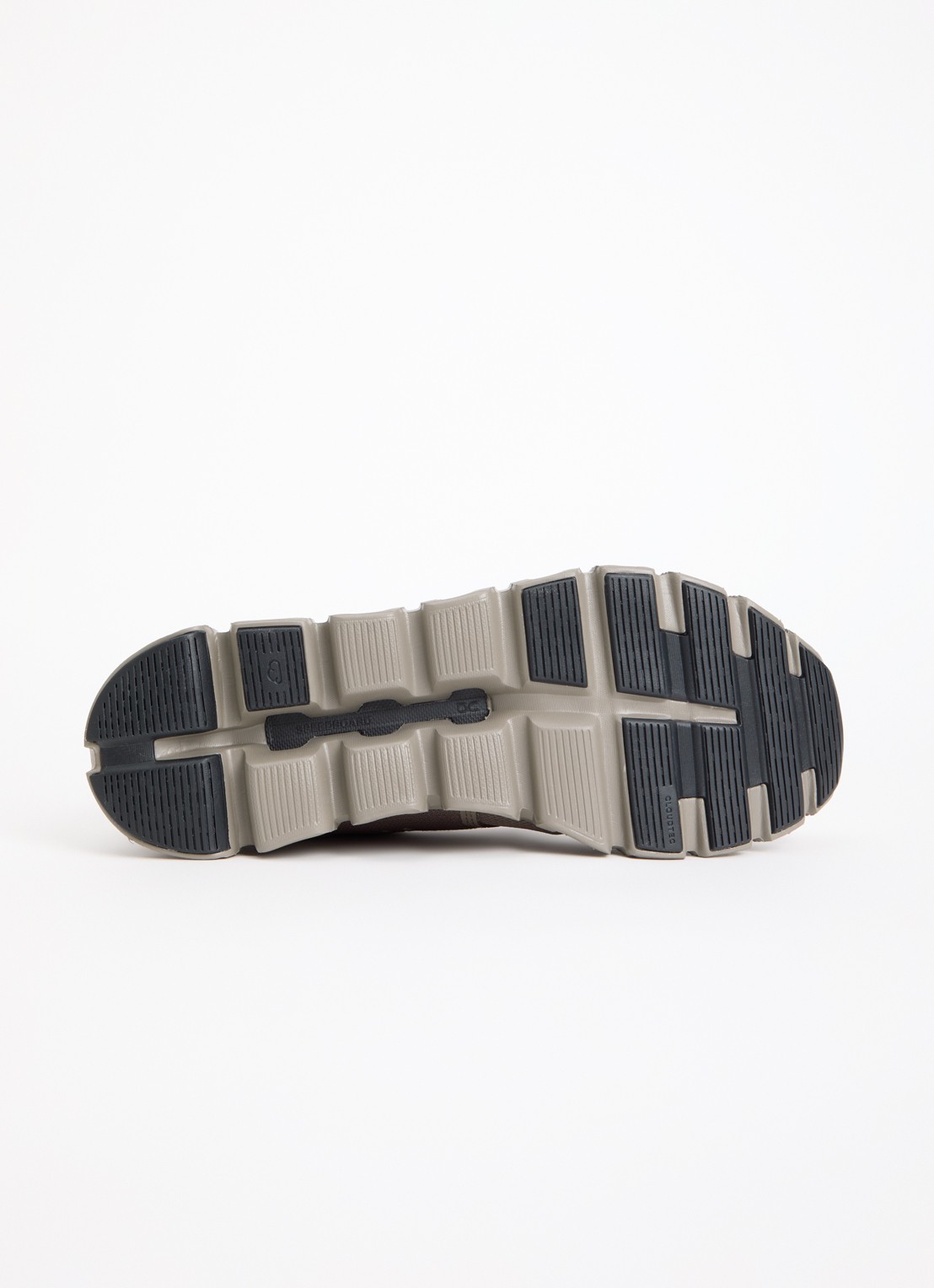 On Cloud 6 sneaker van mesh met logo - detail 3 lichtbruin