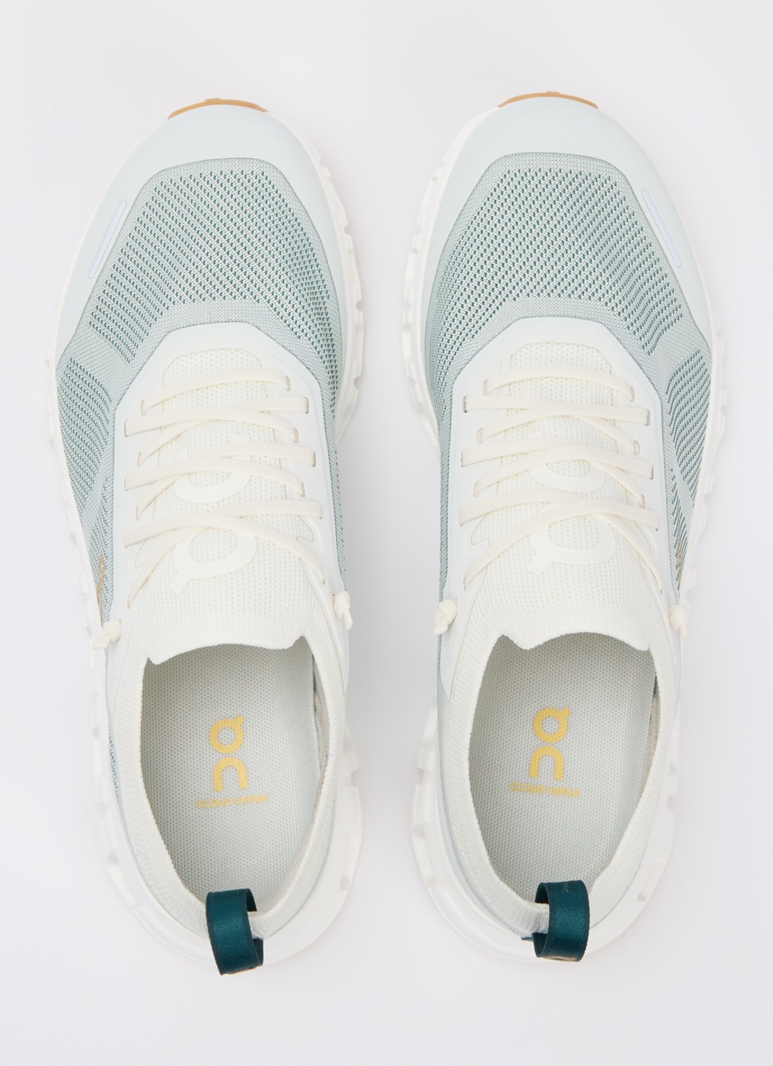 On Cloud 6 Versa sneaker van mesh - detail 3 blauwgrijs