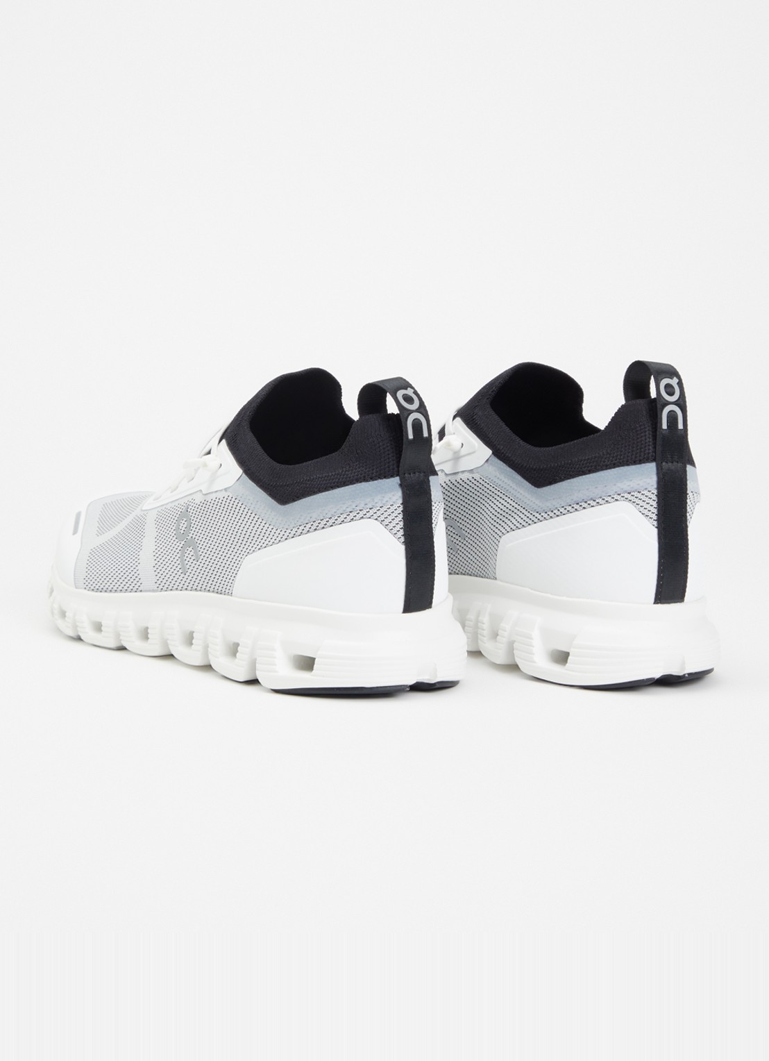On Cloud 6 Versa sneaker van mesh - achterkant 5 wit