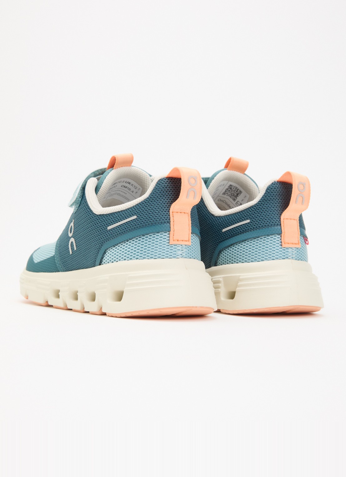 On Cloud Play 2 sneaker van mesh - achterkant 4 groen