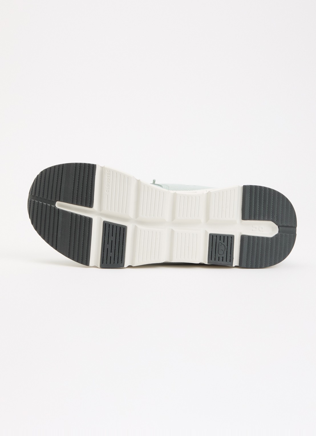 On Cloud Sky sneaker met gebreid bovenwerk - detail 2 mint