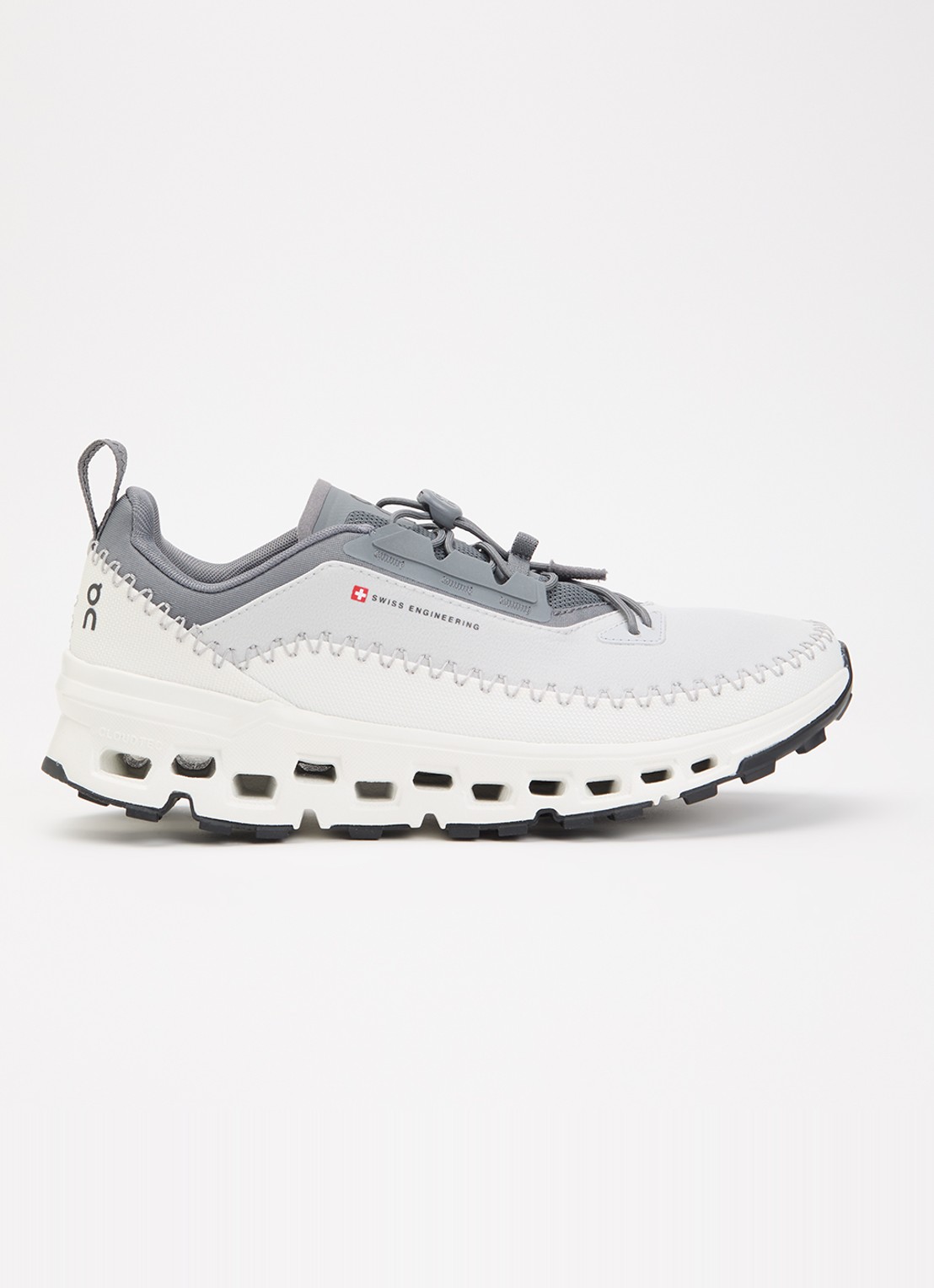 On Cloudaway 2 sneaker met mesh details - voorkant 5 grijs
