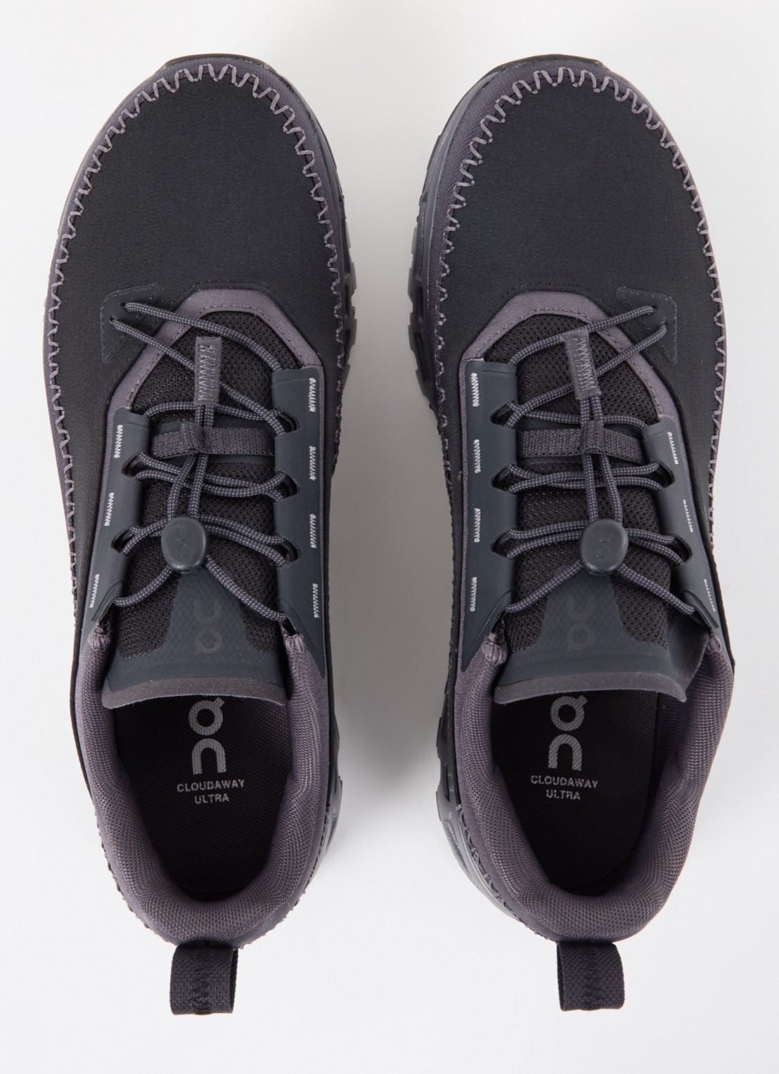 On Cloudaway 2 sneaker met mesh details - detail 4 zwart