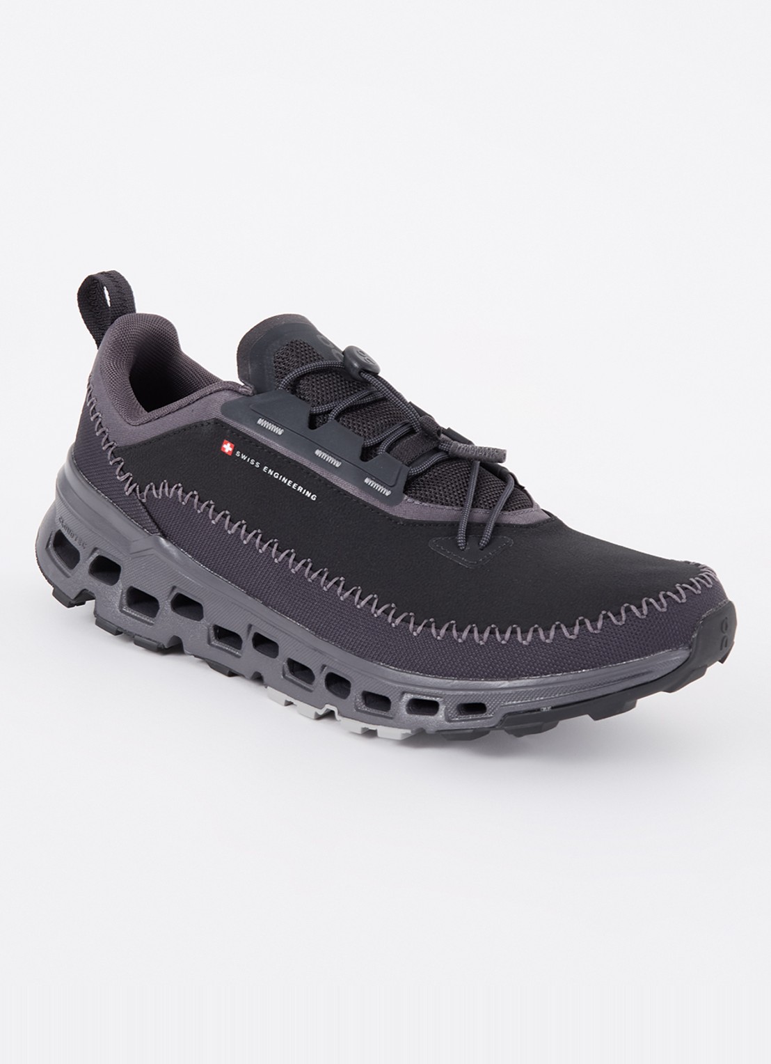 On Cloudaway 2 sneaker met mesh details - voorkant 2 zwart
