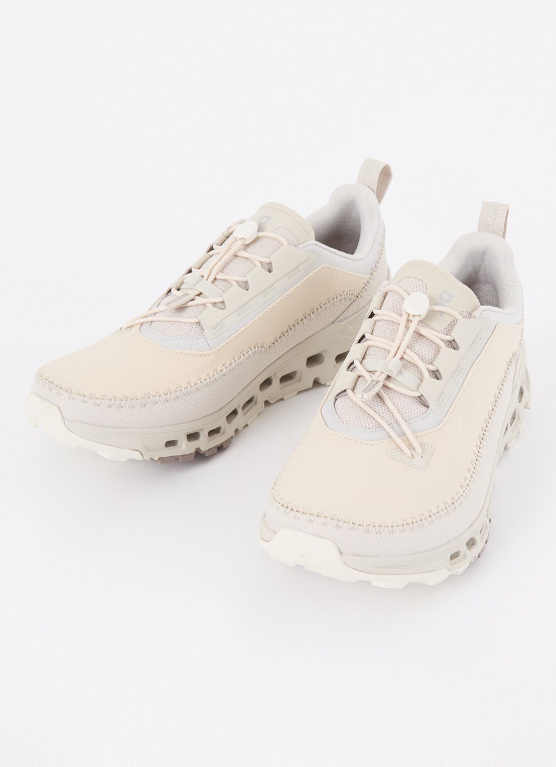 On Cloudaway 2 sneaker met mesh details - detail 2 beige