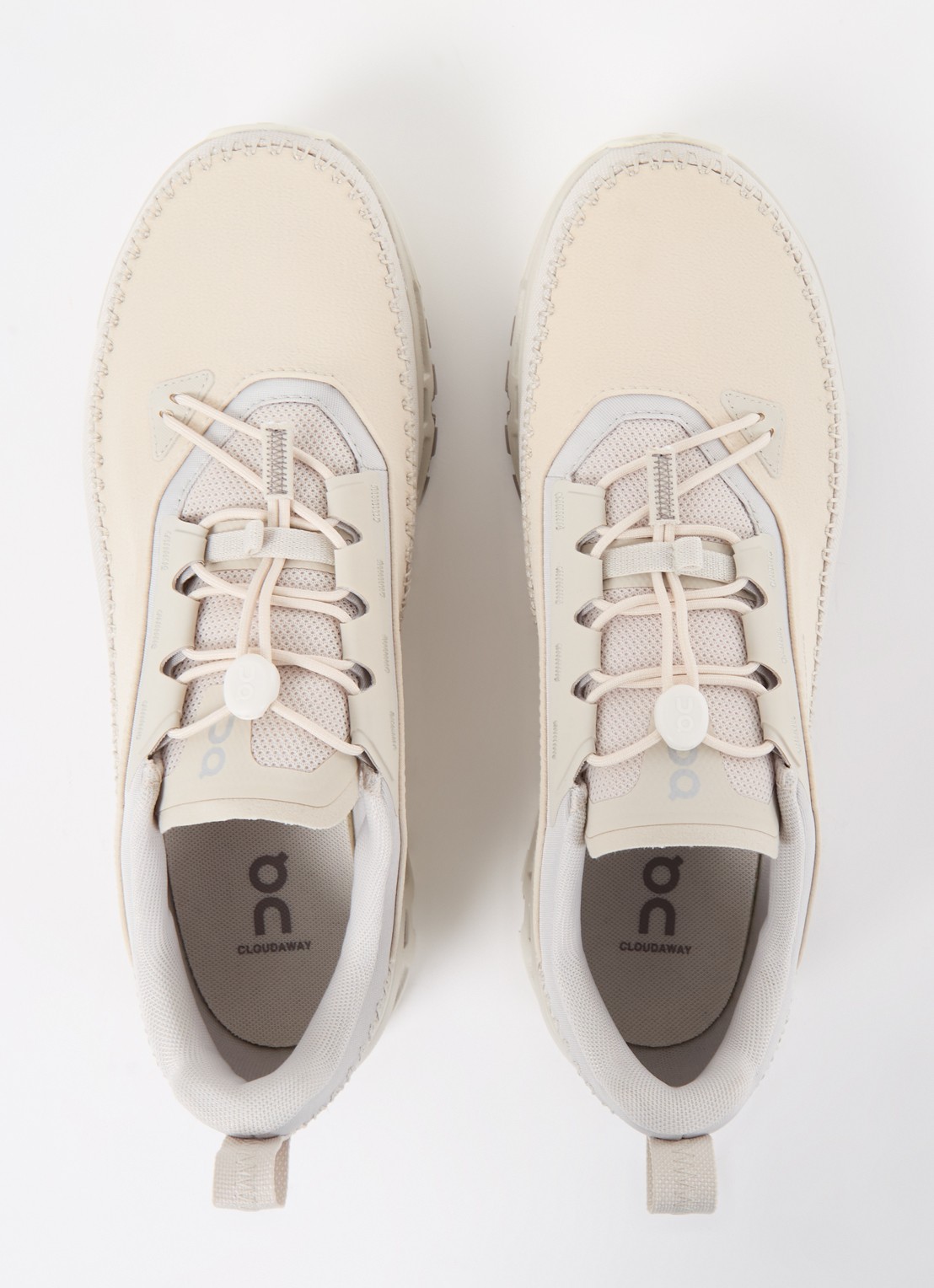 On Cloudaway 2 sneaker met mesh details - detail 3 beige