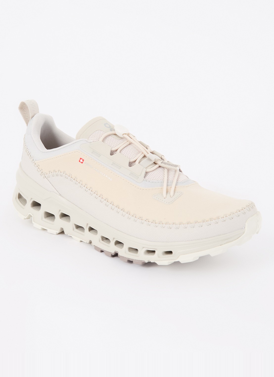 On Cloudaway 2 sneaker met mesh details - voorkant beige
