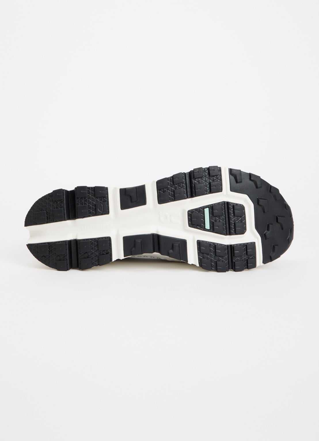 On Cloudaway 2 sneaker met structuur en borduring - detail 4 zwart