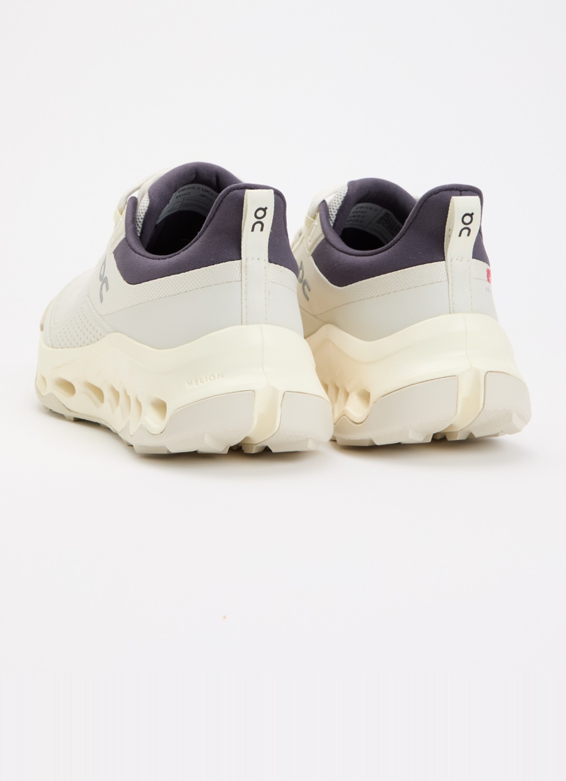 On Cloudhorizon 2 Ghost sportschoen met mesh details - achterkant beige