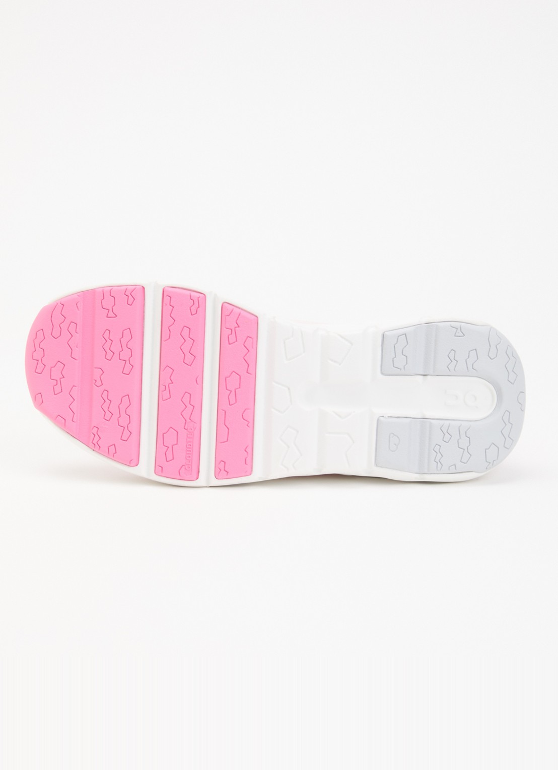 On Cloudleap sneaker van mesh - detail 4 gebroken wit