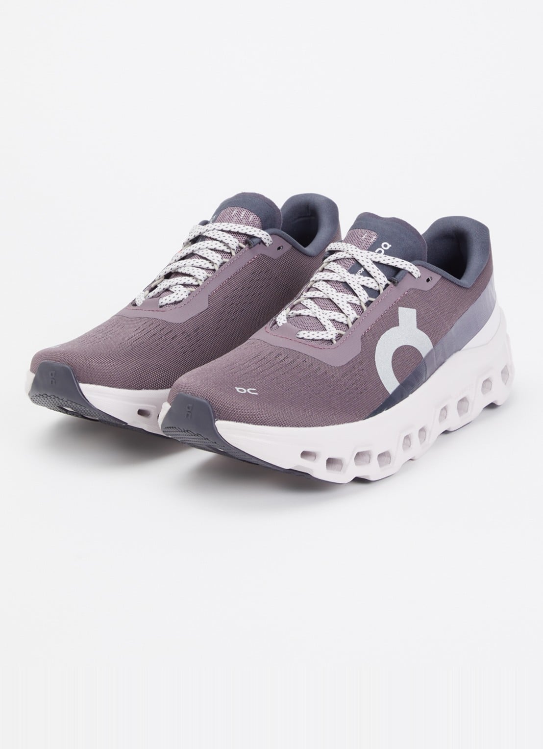 On Cloudmonster sneaker met mesh details - detail 3 paars