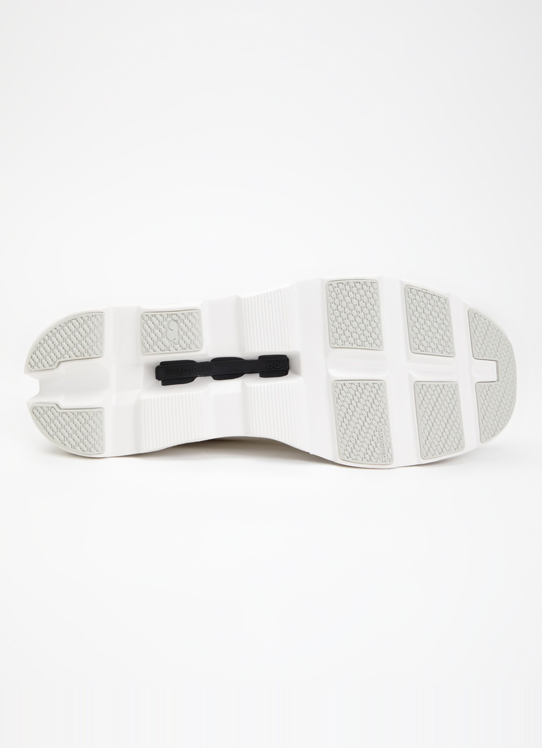 On Cloudmonster Void sneaker van mesh met logo - detail 4 wit