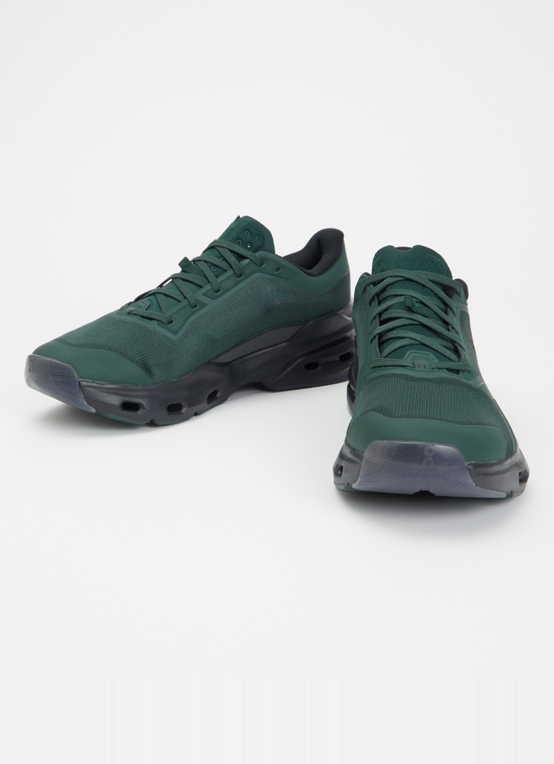 On Cloudpulse 2 sneaker van mesh - detail donkergroen
