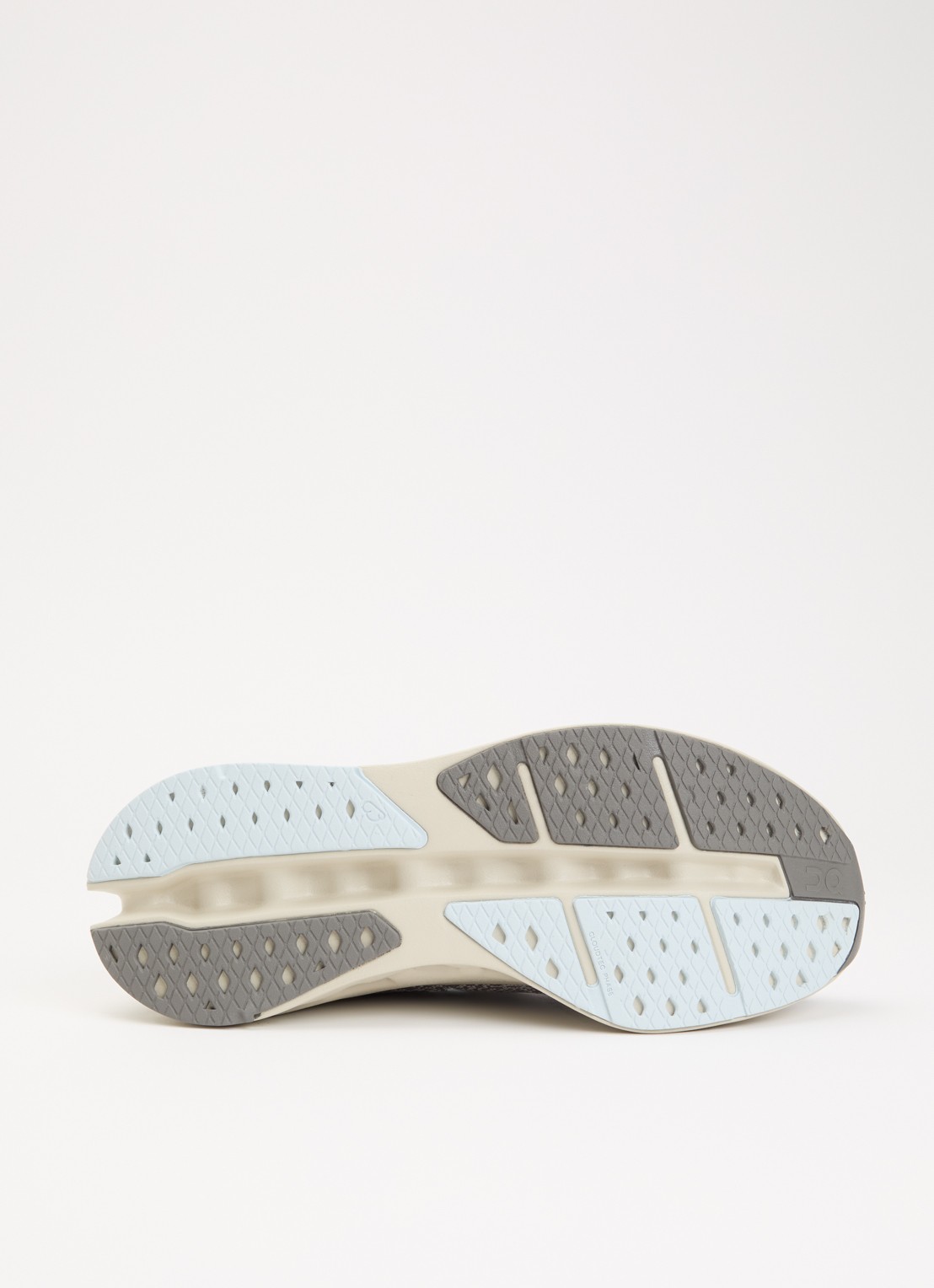 On Cloudsurfer Max sneaker met gebreid bovenwerk - detail 3 antraciet