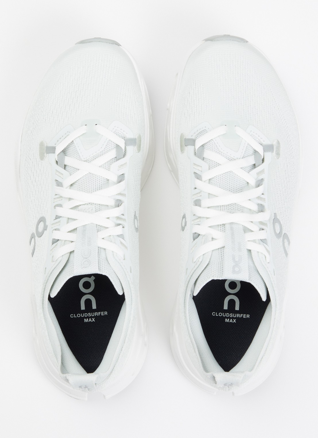 On Cloudsurfer Max sneaker van mesh met logo - detail 3 lindegroen
