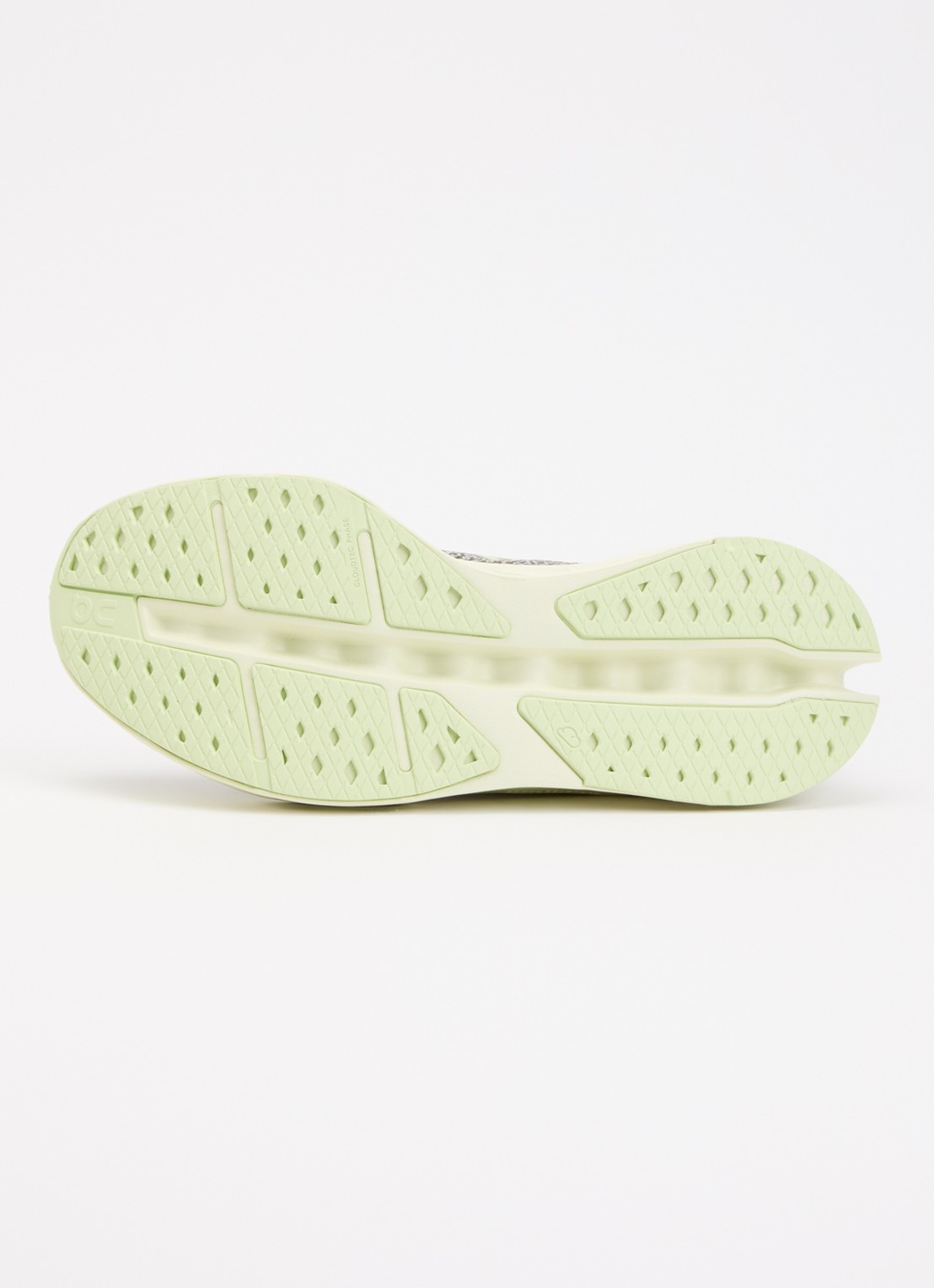 On Cloudsurfer Max sneaker van mesh met logo - detail 5 bronsgroen