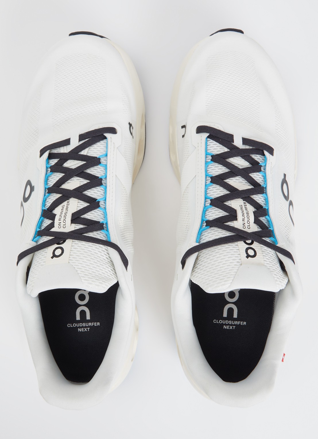 On Cloudsurfer Next hardloopschoen met mesh details - detail 2 wit